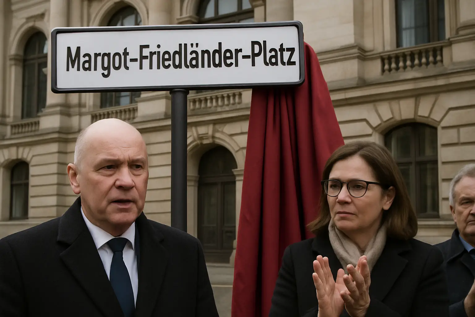 Vermächtnis "jeden Tag sichtbar": Berlin benennt Platz vor Abgeordnetenhaus nach Margot Friedländer