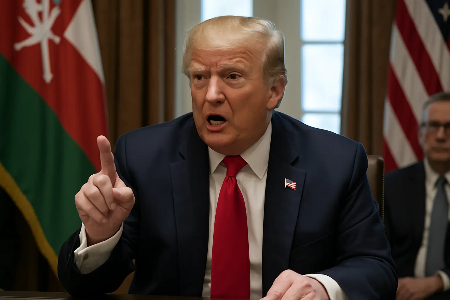 Versehen oder Absicht?: "In die Luft jagen": Trump droht offenbar US-Verbündetem Oman