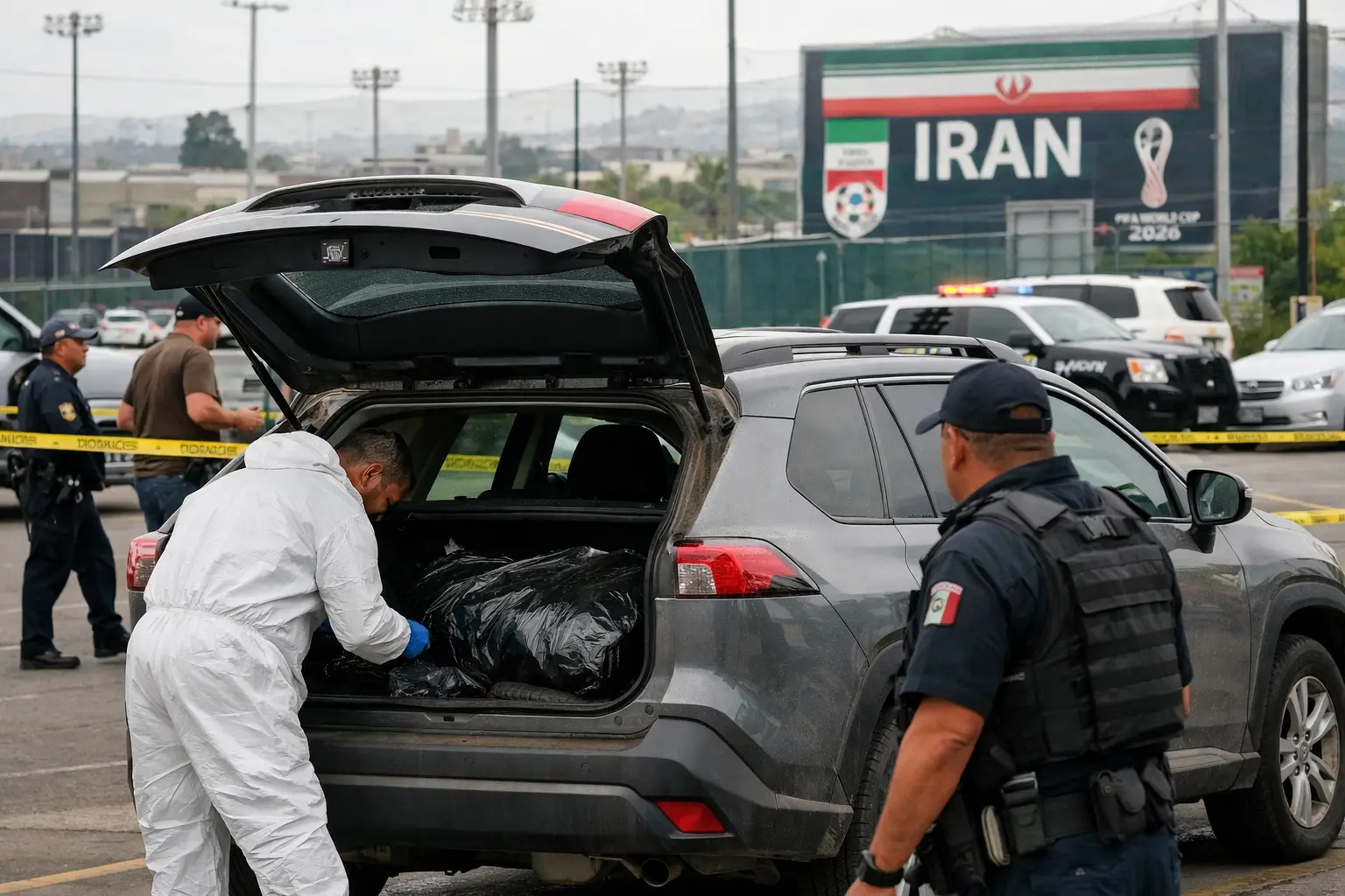 Verwesender Leichnam vor Irans WM-Trainingszentrum in Mexiko gefunden