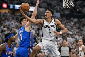 Victor Wembanyamas historisches Spiel 1 hebt Spurs über Thunder