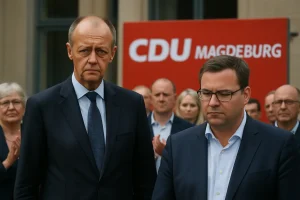 Vor Wahl in Sachsen-Anhalt: Merz und CDU sagen Parteitreffen in Magdeburg ab