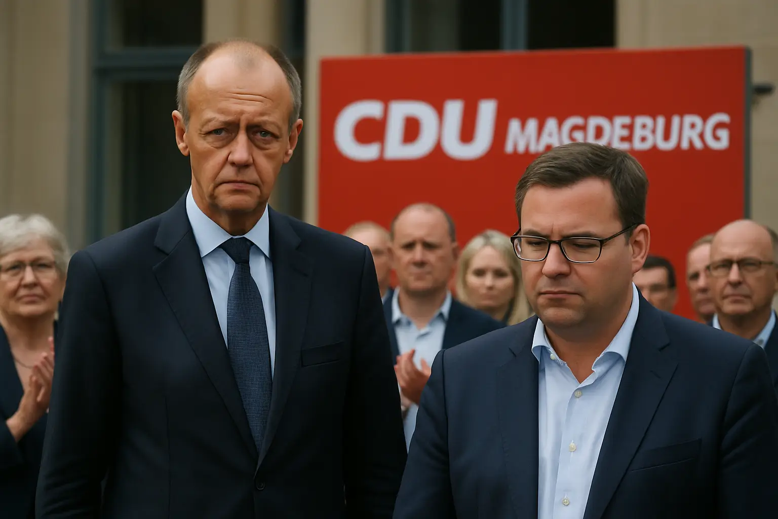 Vor Wahl in Sachsen-Anhalt: Merz und CDU sagen Parteitreffen in Magdeburg ab