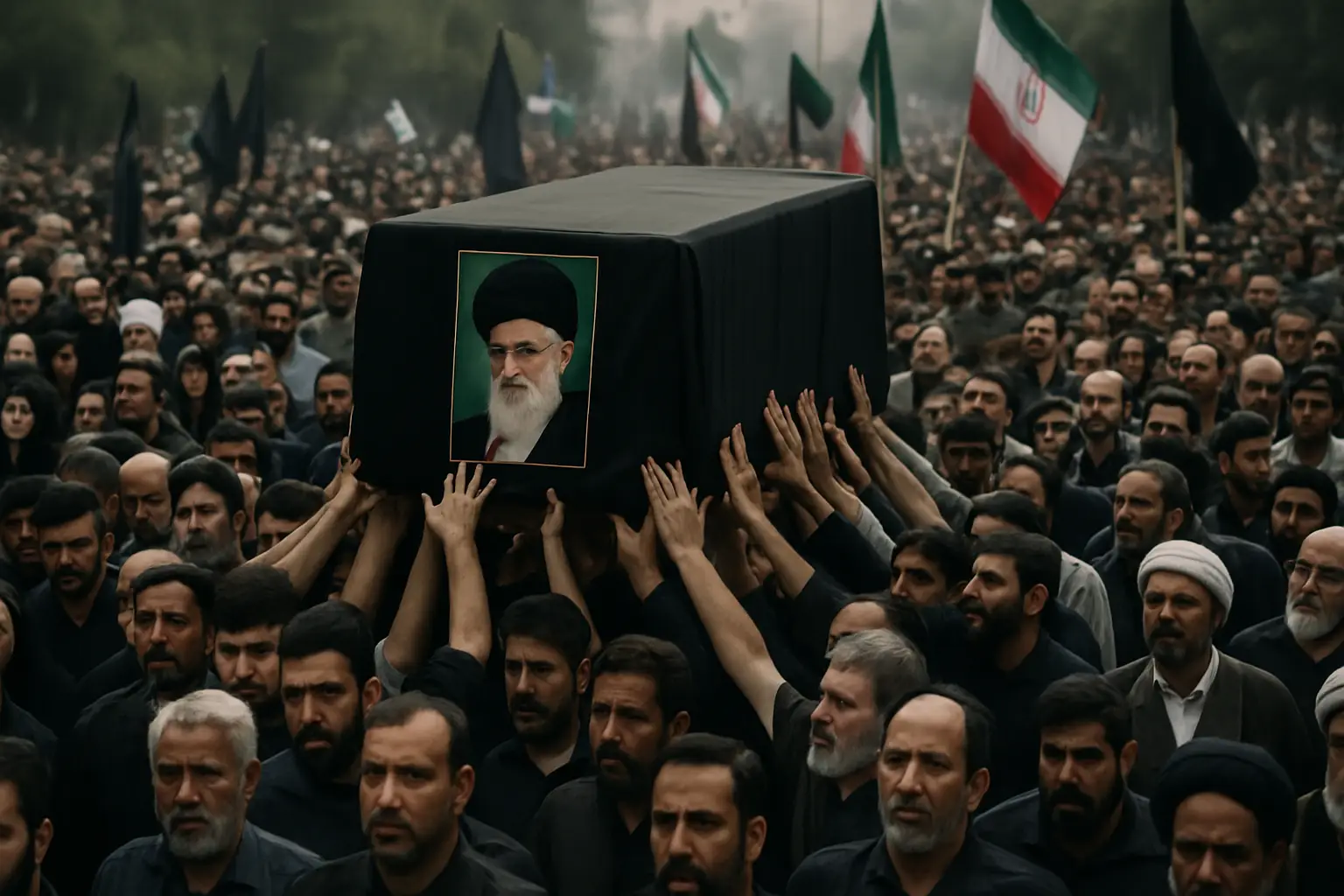 Vorbereitungen auch im Irak: Iran rechnet bei Chameneis Beerdigung mit 20 Millionen Menschen