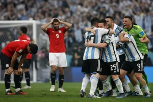 Wann schied Argentinien zuletzt im WM-Achtelfinale aus?