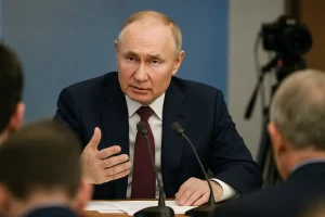 Weiter liebäugeln mit Schröder: Putin gibt sich in St. Petersburg siegesgewiss