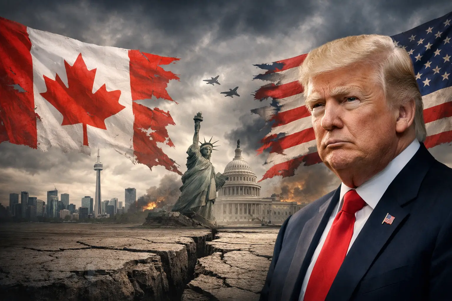 Weniger Kanadier betrachten USA als zuverlässig – Vertrauen unter Trump sinkt