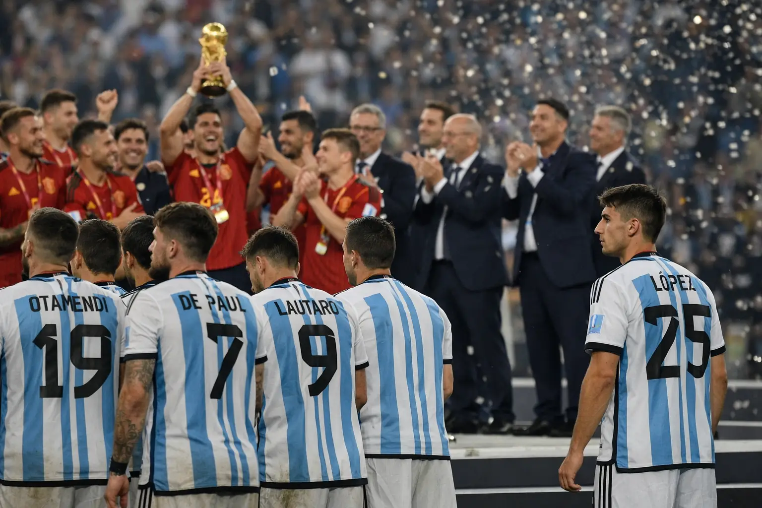 Wer ist José Manuel López? Einziger Argentinier, der Spaniens WM-Feier respektierte