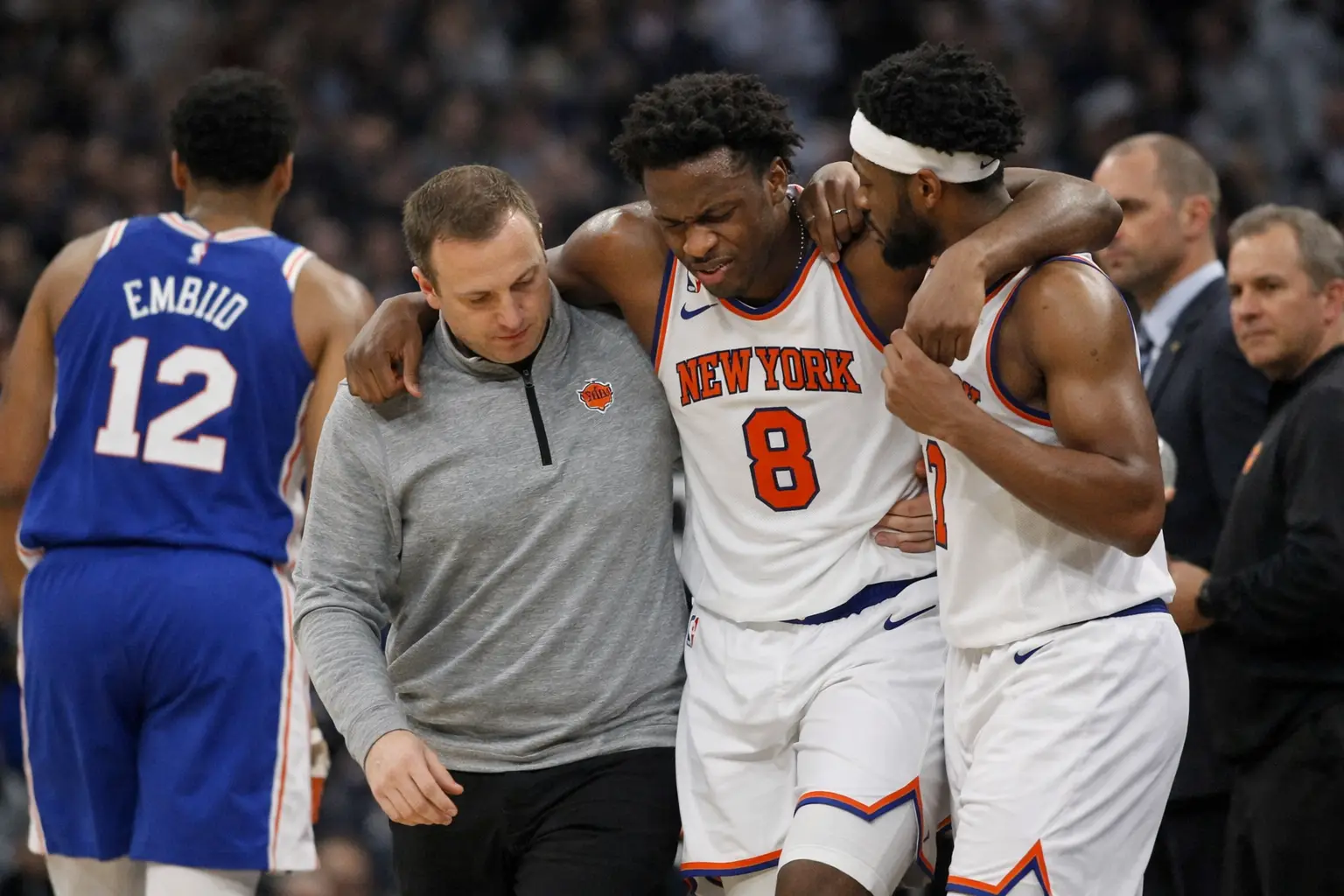 Wichtige OG Anunoby-Updates vor Knicks vs. 76ers Spiel 3