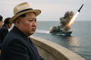 Wille zu "absoluter Macht": Nordkoreas Machthaber Kim beaufsichtigt Waffentests auf Marinezerstörer
