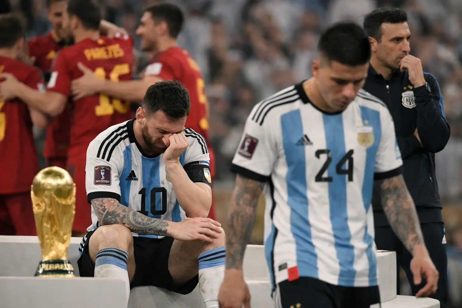 Wird Lionel Messi nach Argentiniens WM-Finalniederlage gegen Spanien zurücktreten?