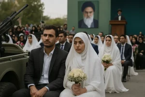 Zeremonie in Teheran: Massenweise Paare aus "Selbstopferungs"-Programm heiraten
